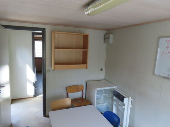 Mandskabsvogn med omklædning og frokoststue