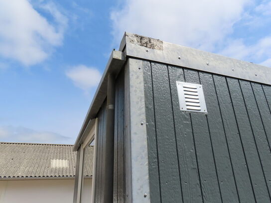 Beboelsesvogn nyindrettet, med køkken og bad