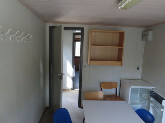 Mandskabsvogn med omklædning og frokoststue