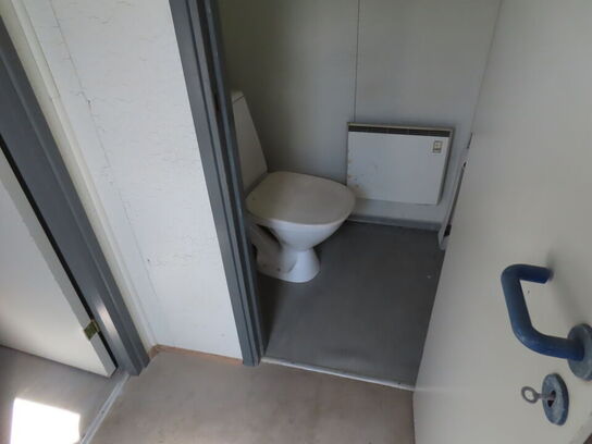 Mandskabsvogn med omklædning og frokoststue