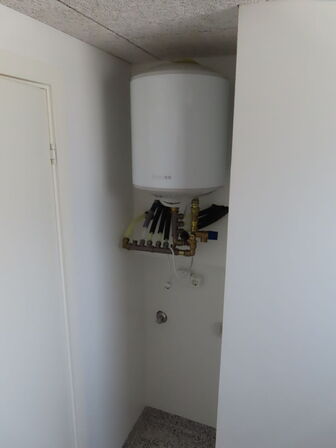 Beboelsesvogn nyindrettet, med køkken og bad