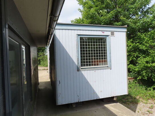 Mandskabsvogn med omklædning og frokoststue