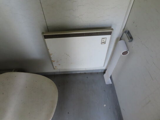 Mandskabsvogn med omklædning og frokoststue