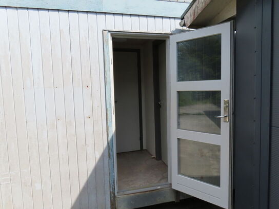 Mandskabsvogn med omklædning og frokoststue