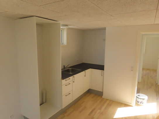 Beboelsesvogn nyindrettet, med køkken og bad