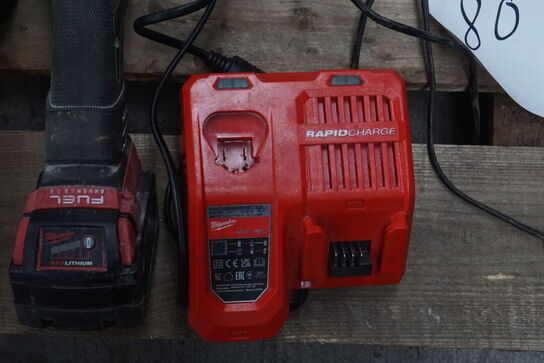 Vinkelsliber + boremaskine MILWAUKEE 