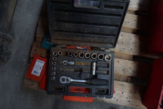 Sortimentskasser + topnøglesæt mv. 