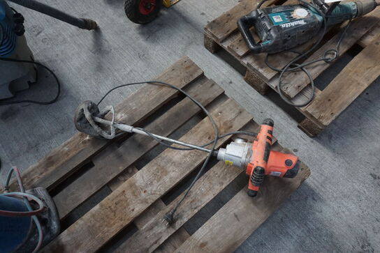 2 stk. manuel dykpumpe + mixer