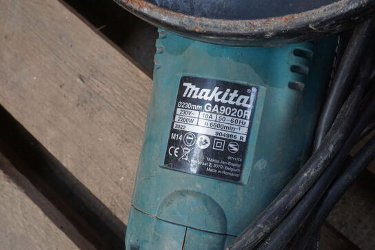 Vinkelsliber + bajonetsav MAKITA