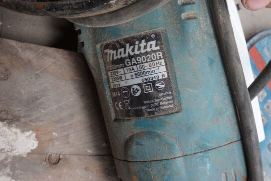 2 stk. Vinkelsliber + borehammer MAKITA 