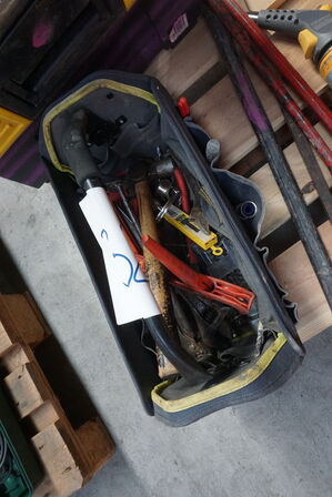 2 stk. værktøjskasser med indhold