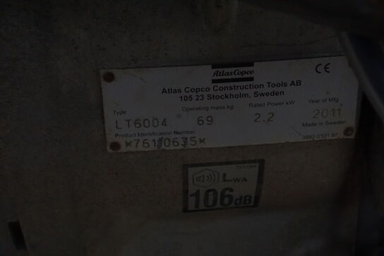 Stamper ATLAS COPCO LT6004