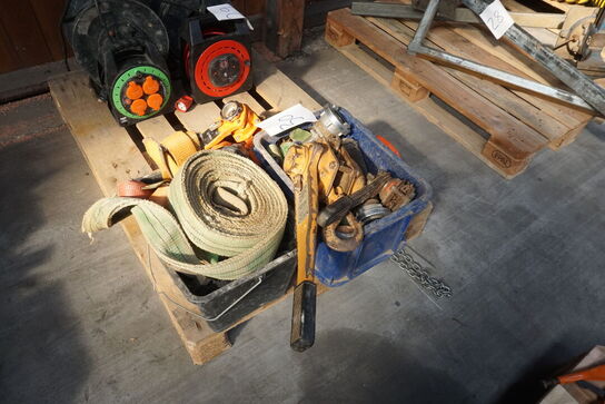 4 stk. Kædetaljer + diverse stropper