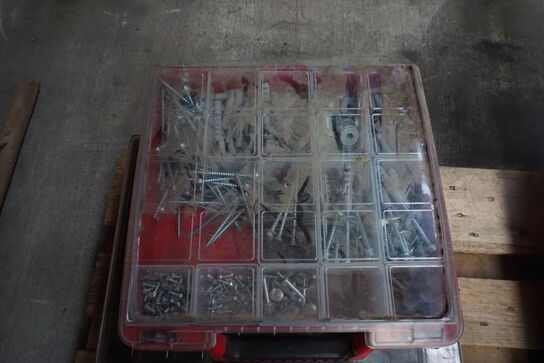 Sortimentskasser + topnøglesæt mv. 