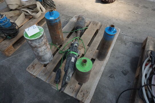 Kerneboremaskine inkl. Diverse bor 