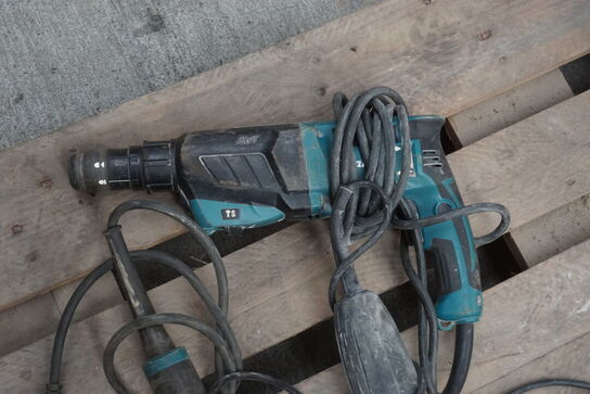 2 stk. Vinkelsliber + borehammer MAKITA 