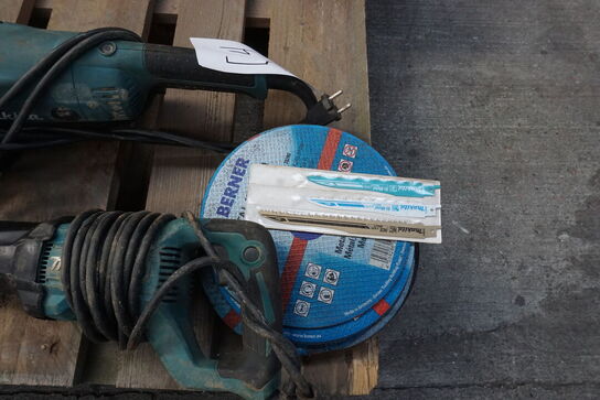 Vinkelsliber + bajonetsav MAKITA