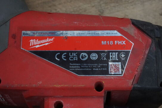 2 stk. Boremaskiner MILWAUKEE