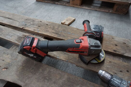 Vinkelsliber + boremaskine MILWAUKEE 