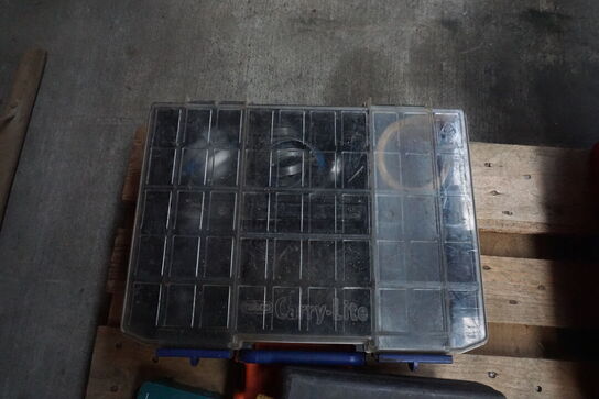 Sortimentskasser + topnøglesæt mv. 