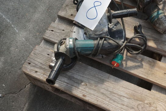 2 stk. Vinkelsliber + borehammer MAKITA 