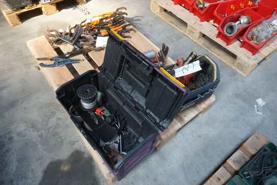 2 stk. værktøjskasser med indhold