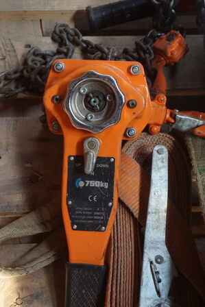 4 stk. Kædetaljer + diverse stropper