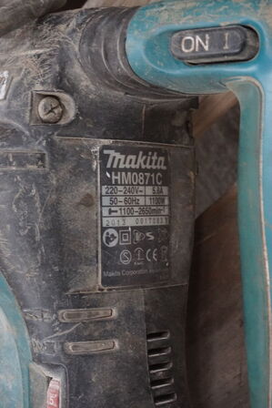 2 stk. Vinkelsliber + borehammer MAKITA 