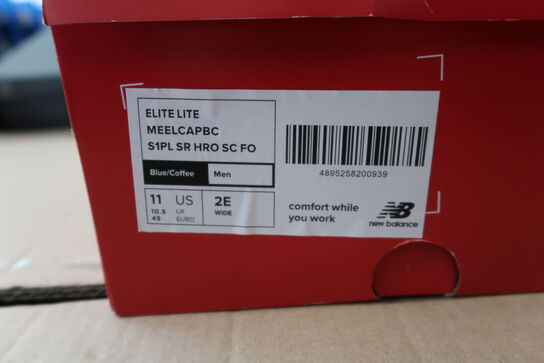 1 Par New Balance | New Balance sikkerhedssko ELITE LITE BLUE | Blå | 45 Model nr: 1778011