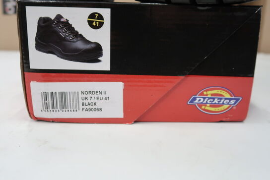 1 Par Dickies I Sikkerhedssko I Sort I 41 Model nr: FA9006S
