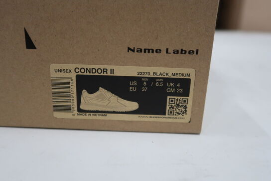 1 Par Shoes For Crews | Snøresko - Model 22270 | Sort | 37 Model nr: 1757477