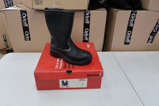 1 Par Brynje l Gummistøvle sikkerhedssko I 39 Model: 22637