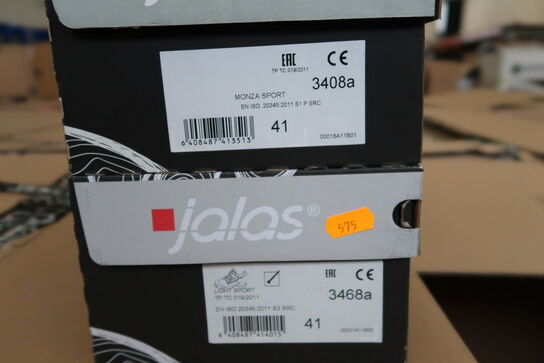 2 Par Jalas | Sikkerhedssko | Sort | 41 Model nr: 1531070