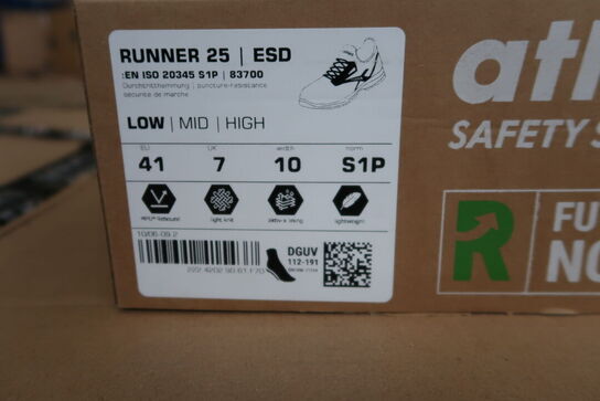 1 Par Atlas | Sko, RUNNER 25 | Sort | 41 Model nr: 1465938