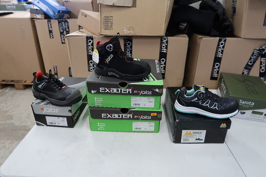 4 Par Jalas, Monitor I 4 Par  Sikkerhedssko I Sort I 36