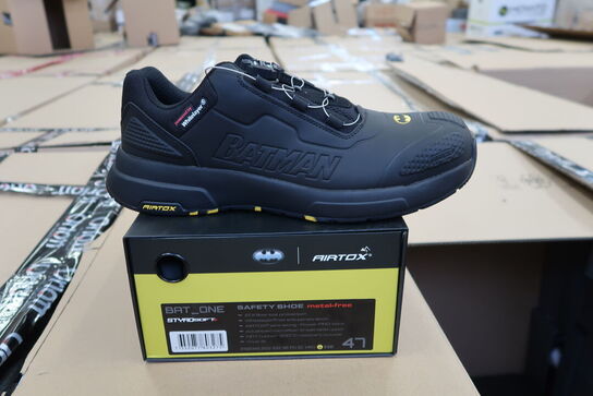 1 Par Airtox | AIRTOX Safety Shoe BAT.ONE | Sort/gul | 47 Model nr: 1780329
