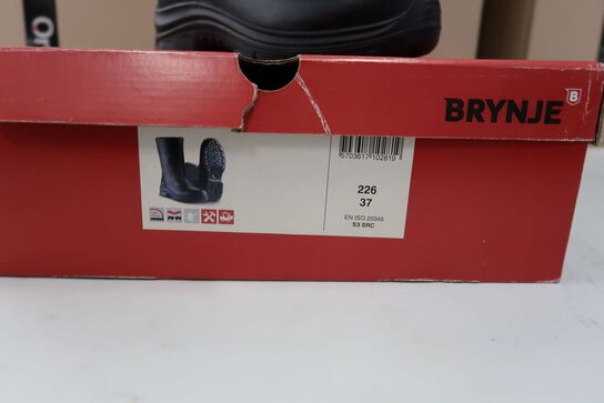 1 Par Brynje l Gummistøvle sikkerhedssko I 37 Model: 22637