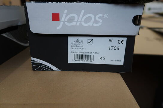 2 Par Jalas | Sikkerhedssko | Sort | 43 Model nr: 1531072