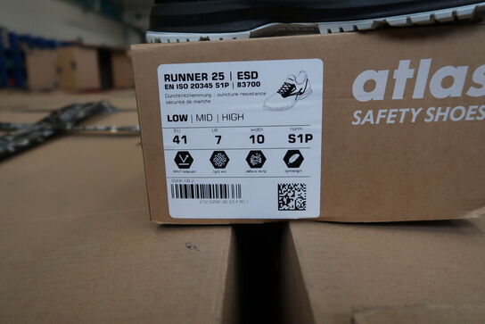 Atlas | Sko, RUNNER 25 | Sort | 41 Model nr: 1465938