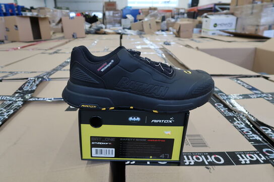 1 Par Airtox | AIRTOX Safety Shoe BAT.ONE | Sort/gul | 47 Model nr: 1780329