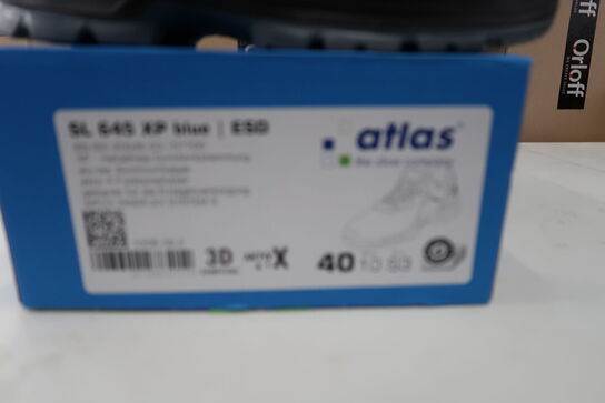 1 Par Atlas I Sikkerhedsko Flash 645  I Blå I 40