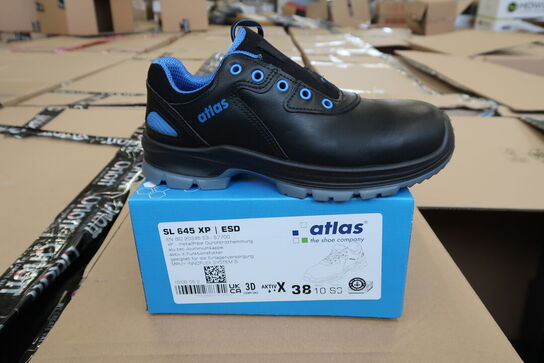 1 Par Atlas | Sko | Sort/blå | 38 Model nr: 1465347