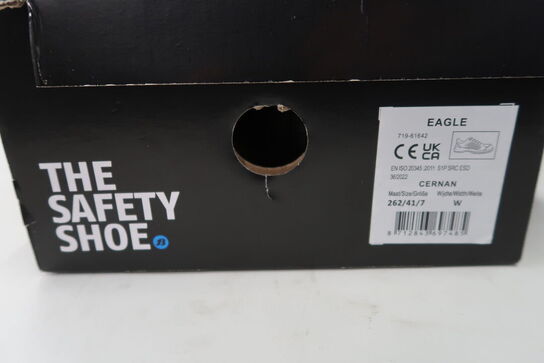 1 Par Bata | Sikkerhedssko | Sort | 41 Model nr: 399577