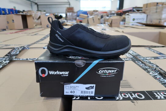 1 Par O workwear | Sikkerhedssko | Sort | 40 Model nr: 526513