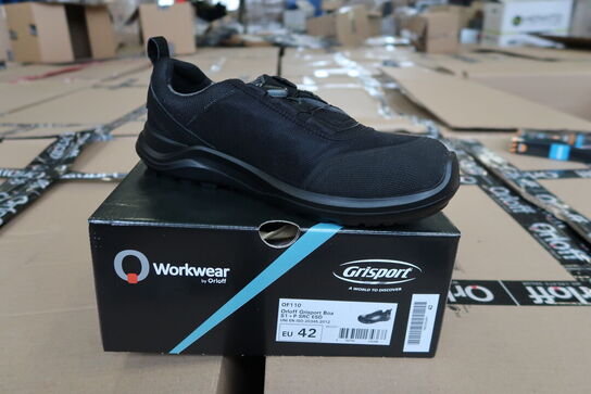 1 Par O workwear | Sikkerhedssko | Sort | 42 Model nr: 526515