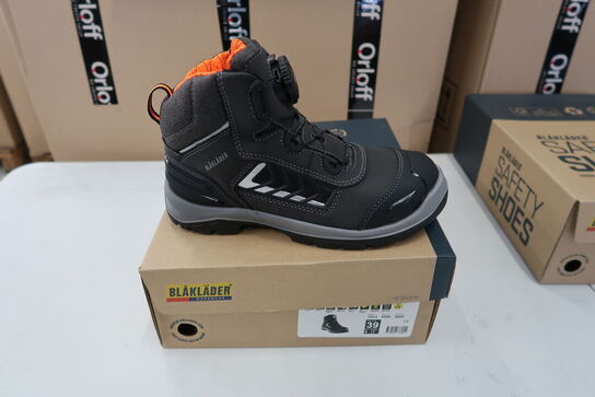 1 Par Blåkläder | ELITE Sikkerhedsstøvlet, S3 | Sort | 39 Model nr: 1670037