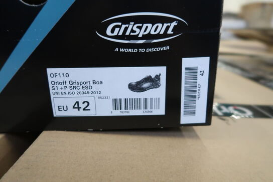 1 Par O workwear | Sikkerhedssko | Sort | 42 Model nr: 526515