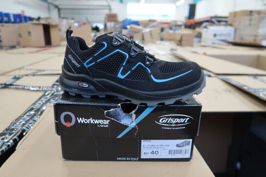 1 Par O workwear | Sikkerhedssko | Sort | 40 Model nr: 574888