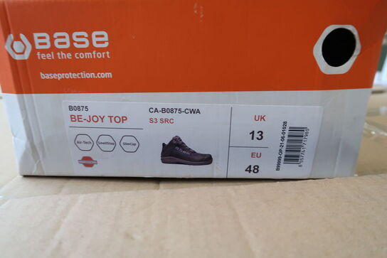 1 Par Base | Be-Joy Top Sikkerhedsstøvlet | Grå/blå | 48 Model nr: 1747865