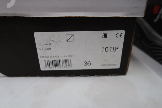 3 Par Jalas, Elten I Sikkerhedssko I Sort I 36